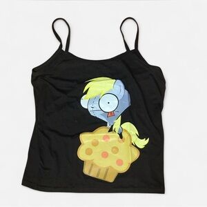 Cute Black my little pony derpy invade Zim gir Tank Top